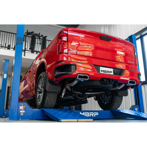 MBRP Armor Pro 2.5 Inch Cat Back Exhaust Dual Rear T304 Stainless | 2019+ Silverado/Sierra 1500 6.2L and 2022 Silverado LTD/Sierra Limited 6.2L