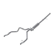 MBRP Armor Lite 2.5 Inch Cat Back Exhaust Dual Rear Aluminized | 2019+ Silverado/Sierra 1500 6.2L and 2022 Silverado LTD/Sierra Limited 6.2L