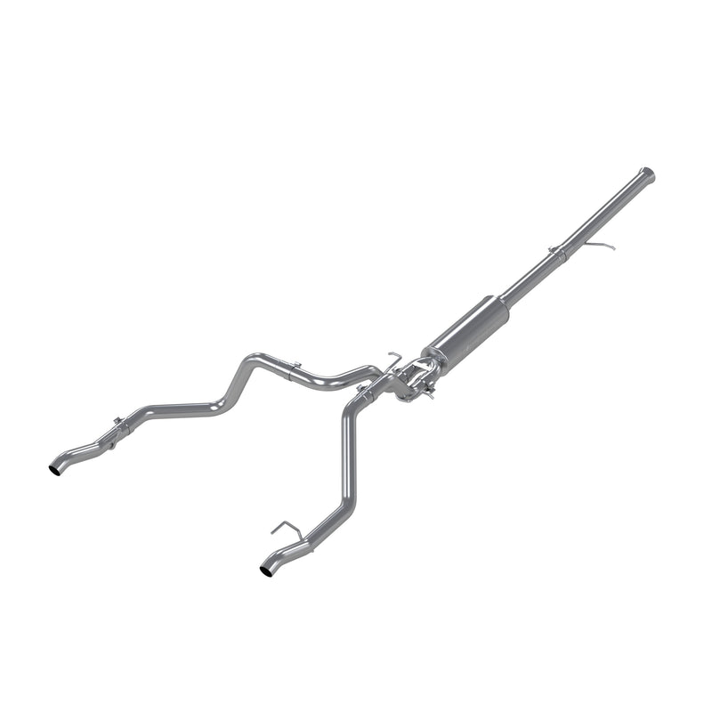 MBRP Armor Lite 2.5 Inch Cat Back Exhaust Dual Rear Aluminized | 2019+ Silverado/Sierra 1500 6.2L and 2022 Silverado LTD/Sierra Limited 6.2L