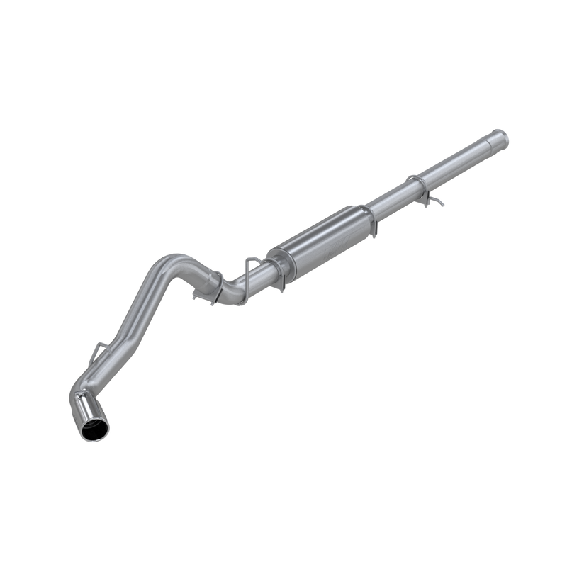MBRP Armor Lite 3.5 Inch Cat Back Exhaust Single Side Exit Aluminized | 2011-2013 Chevrolet/GMC Silverado/Sierra 1500 6.2L V8