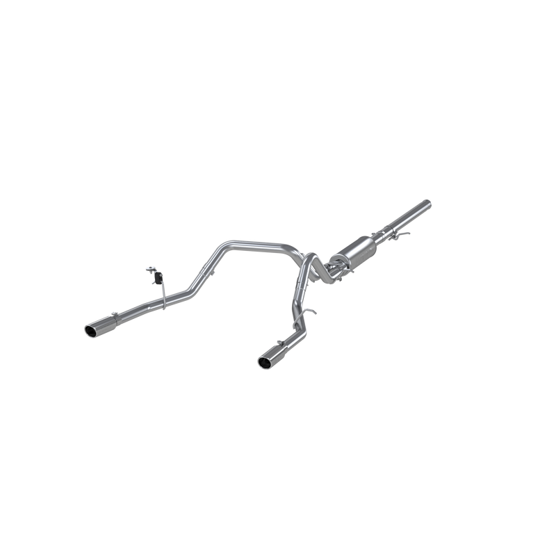 MBRP Armor Plus 3 Inch Cat Back Exhaust Dual Split Rear T409 Stainless | 2014-2018 Chevrolet/GMC Silverado/Sierra 1500