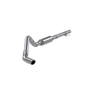 MBRP Armor Plus 3.5 Inch Cat Back Exhaust Single Side T409 Stainless | 2014-2018 Chevrolet/GMC Silverado/Sierra 1500 6.2L V8 1-Piece Driveshaft Only