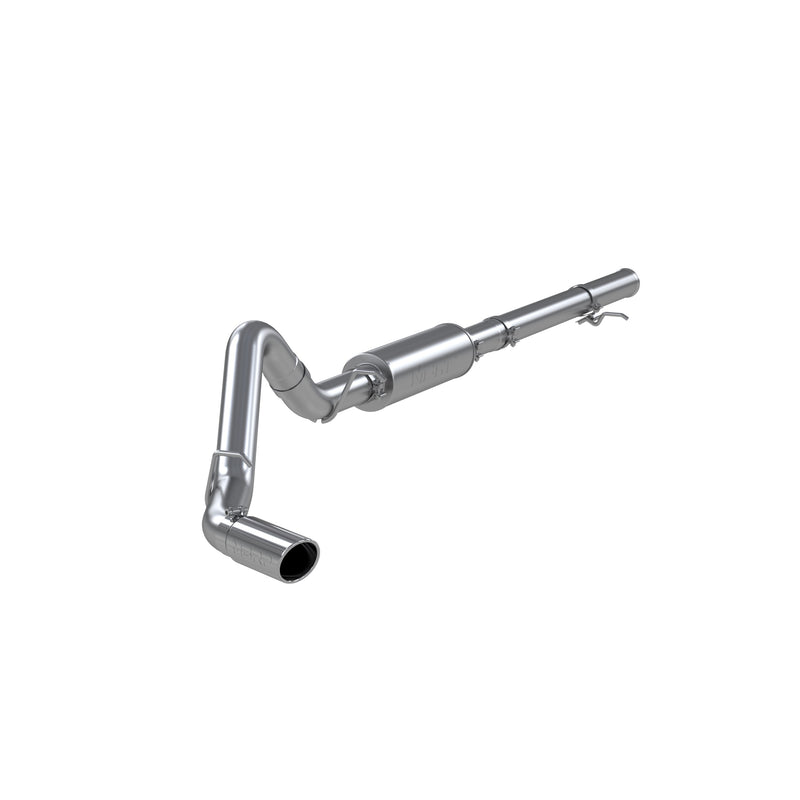 MBRP Armor Lite 3.5 Inch Cat Back Exhaust Single Side Aluminized | 2014-2018 Chevrolet/GMC Silverado/Sierra 1500 6.2L V8 1-Piece Driveshaft Only