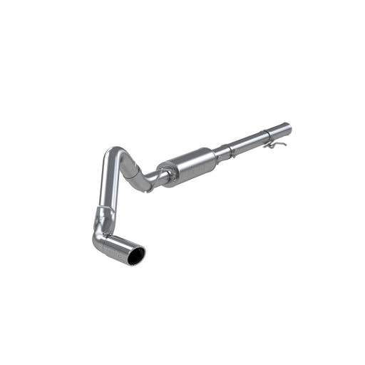 MBRP Armor Lite 3.5 Inch Cat Back Exhaust Single Side Aluminized | 2014-2018 Chevrolet/GMC Silverado/Sierra 1500 6.2L V8 1-Piece Driveshaft Only