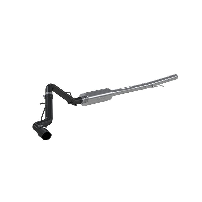 MBRP Armor BLK 3 Inch Cat Back Exhaust Single Side | 2019+ Silverado/Sierra 1500 4.3L/5.3L and 2022 Silverado LTD/Sierra Limited 5.3L