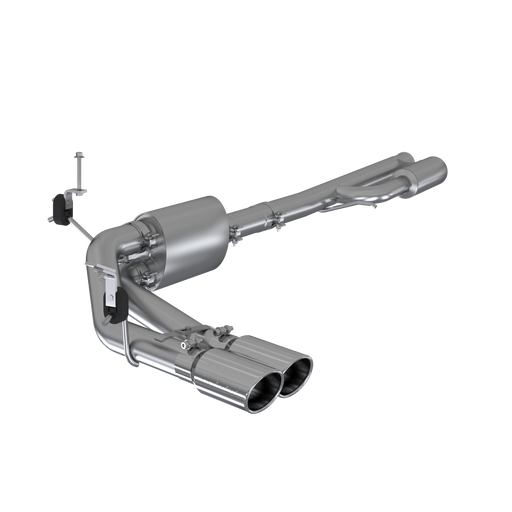 MBRP Armor Lite 3 Inch Cat Back Exhaust Pre-Axle Dual Outlet Aluminized | 2019+ Silverado/Sierra 1500 and 2022 Silverado LTD/Sierra Limited 5.3L