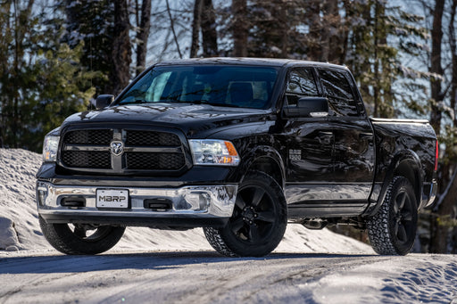MBRP Armor Plus 3 Inch Muffler Replacement T409 Stainless with 4 Inch OD Tip | Dodge and Ram 1500/1500 Classic 3.6L/3.7L/4.7L/5.7L
