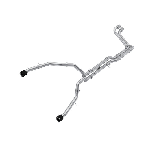 MBRP Armor Pro 3 Inch Cat Back Exhaust Dual Rear Exit with Carbon Fiber Tips | 2025-2026 Ram 1500 3.0L SST HO/SO