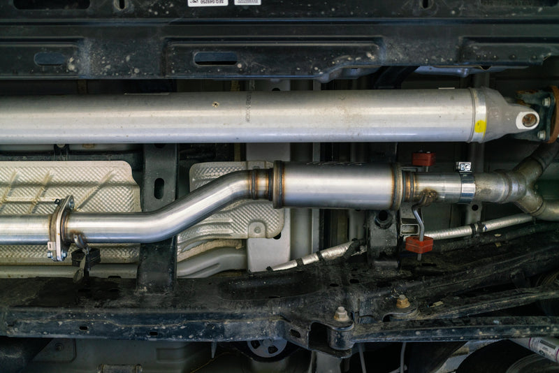 MBRP Armor Plus 3 Inch Single In/Out Muffler Replacement | 2019-2024 Ram 1500 5.7L Hemi