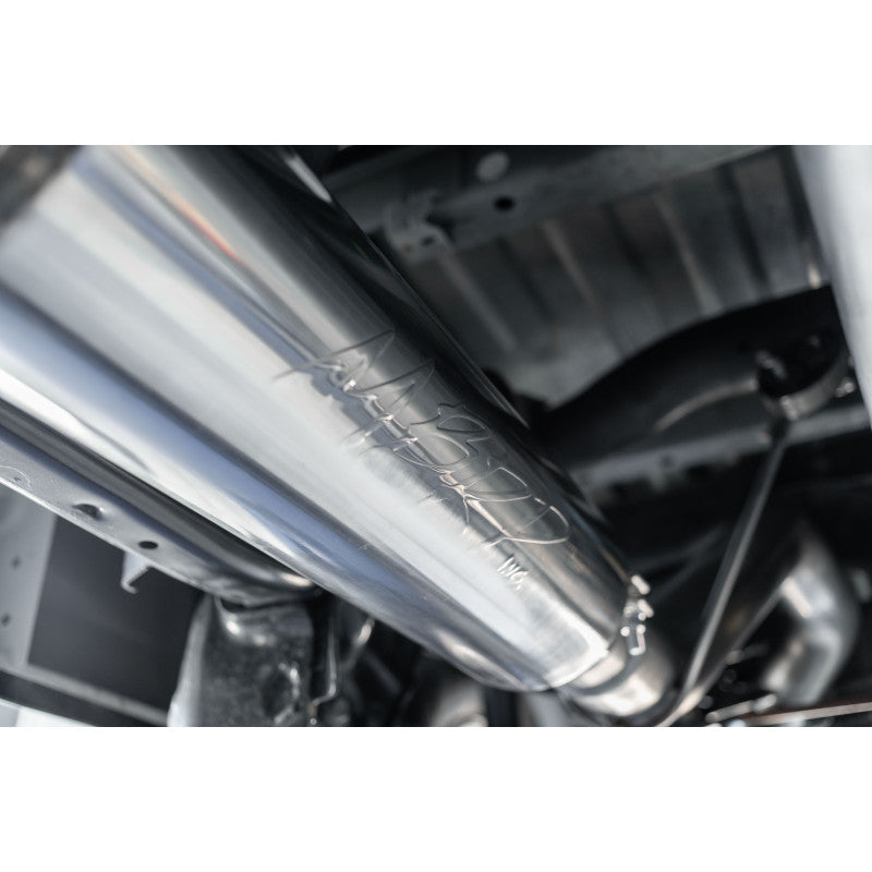 MBRP Armor Lite 4 Inch Cat Back Exhaust Single Side Exit Aluminized | 2014+ Ram 2500/3500