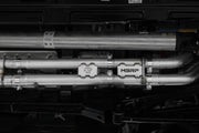 MBRP Armor Pro 3 Inch Cat Back Exhaust Dual Split Rear Exit T304 Stainless Carbon Fiber Tips Race Version | 2021-2024 Ram TRX