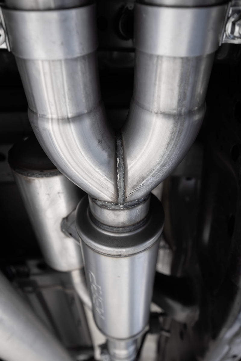 MBRP Armor Pro 3 Inch Cat Back Exhaust 2.5 Inch Dual Split Rear Exit with Polished Tips | 2025+ Ram 1500 3.0L SST SO