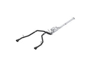MBRP Armor BLK 3 Inch Cat Back Exhaust 2.5 Inch Dual Split Rear Exit with Black Tips | 2025+ Ram 1500 3.0L SST SO