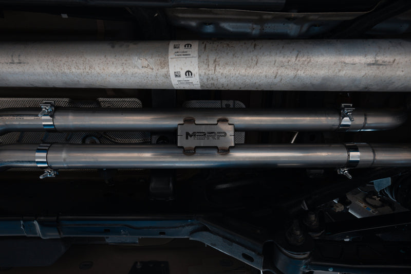 MBRP Armor Pro 3 Inch Cat Back Exhaust Dual Split Rear Exit with Carbon Fiber Tips | 2025+ Ram 1500 RHO 3.0L HO