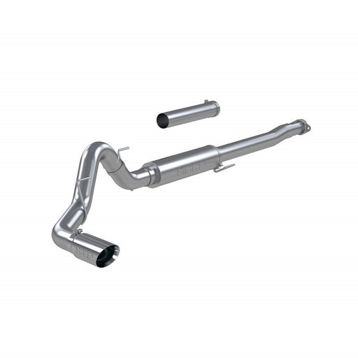 MBRP Armor Pro 4 Inch Cat Back Exhaust Single Side Exit Race Version T304 Stainless | 2021+ Ford F-150