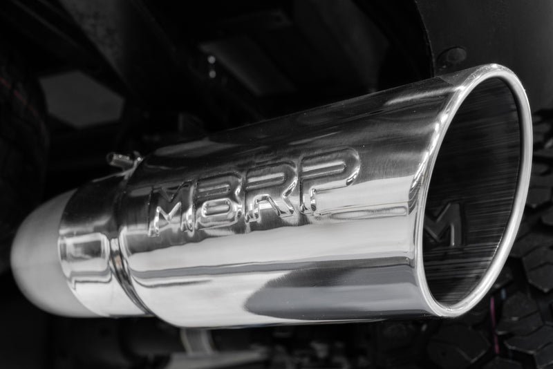 MBRP Armor Pro 4 Inch Cat Back Exhaust Single Side Exit Race Version T304 Stainless | 2021+ Ford F-150