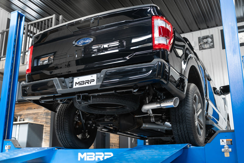 MBRP Armor Pro 3 Inch Cat Back Exhaust Single Side Exit T304 Stainless | 2021+ Ford F-150