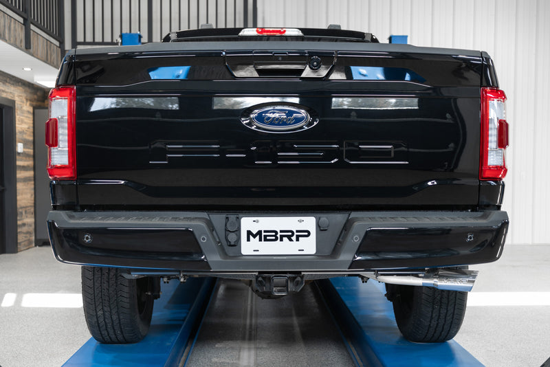 MBRP Armor Pro 3 Inch Cat Back Exhaust Single Side Exit T304 Stainless | 2021+ Ford F-150