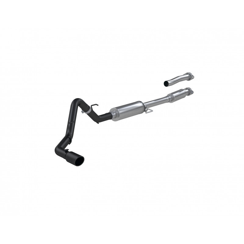 MBRP Armor BLK 3 Inch Cat Back Exhaust Single Side Exit Black Coated | 2021+ Ford F-150