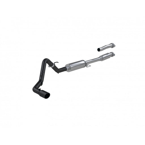 MBRP Armor BLK 3 Inch Cat Back Exhaust Single Side Exit Black Coated | 2021+ Ford F-150