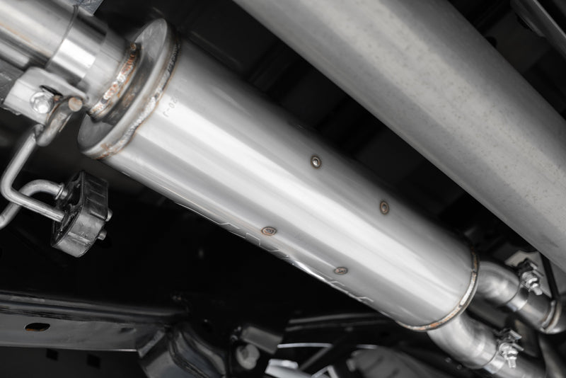 MBRP Armor Plus 3 Inch Cat Back Exhaust 2.5 Inch Dual Split Side Exit T409 Stainless | 2021+ Ford F-150