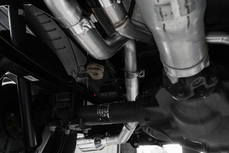 MBRP Armor Plus 3 Inch Cat Back Exhaust 2.5 Inch Dual Split Side Exit T409 Stainless | 2021+ Ford F-150