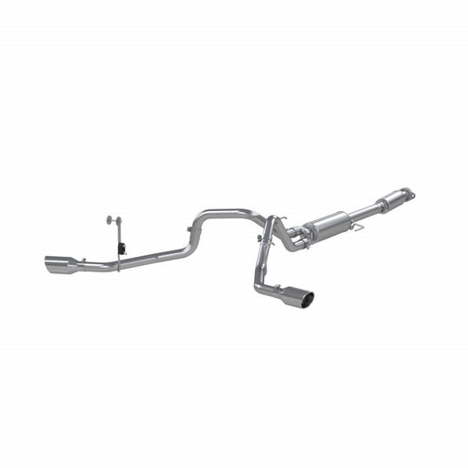 MBRP Armor Lite 3 Inch Cat Back Exhaust 2.5 Inch Dual Split Side Exit Aluminized | 2021+ Ford F-150