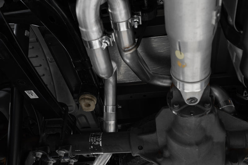 MBRP Armor Plus 3 Inch Cat Back Exhaust 2.5 Inch Dual Split Rear Exit T409 Stainless | 2021+ Ford F-150