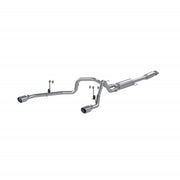 MBRP Armor Lite 3 Inch Cat Back Exhaust 2.5 Inch Dual Split Rear Exit Aluminized | 2021+ Ford F-150