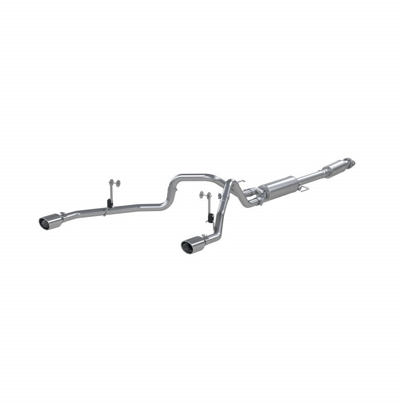 MBRP Armor Lite 3 Inch Cat Back Exhaust 2.5 Inch Dual Split Rear Exit Aluminized | 2021+ Ford F-150
