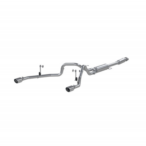 MBRP Armor Lite 3 Inch Cat Back Exhaust 2.5 Inch Dual Split Rear Exit Aluminized | 2021+ Ford F-150