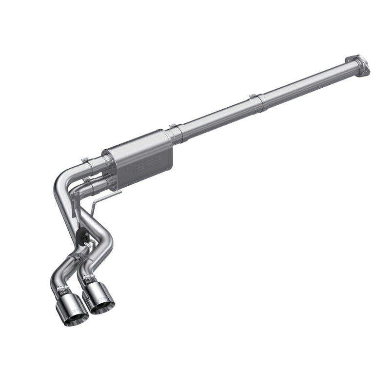 MBRP Armor Pro 3 Inch Cat Back Exhaust 2.5 Inch Dual Pre-Axle Race Profile T304 Stainless | 2021+ Ford F-150