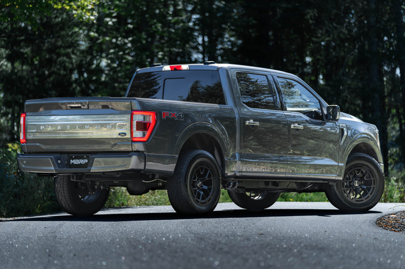 MBRP Armor Pro 3 Inch Cat Back Exhaust 2.5 Inch Dual Pre-Axle Race Profile T304 Stainless | 2021+ Ford F-150