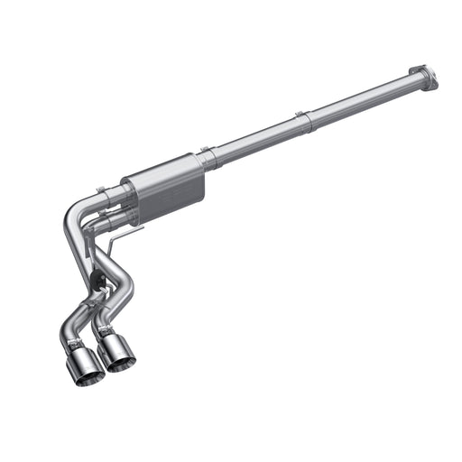 MBRP Armor Lite 3 Inch Cat Back Exhaust 2.5 Inch Dual Pre-Axle Race Profile Aluminized | 2021+ Ford F-150