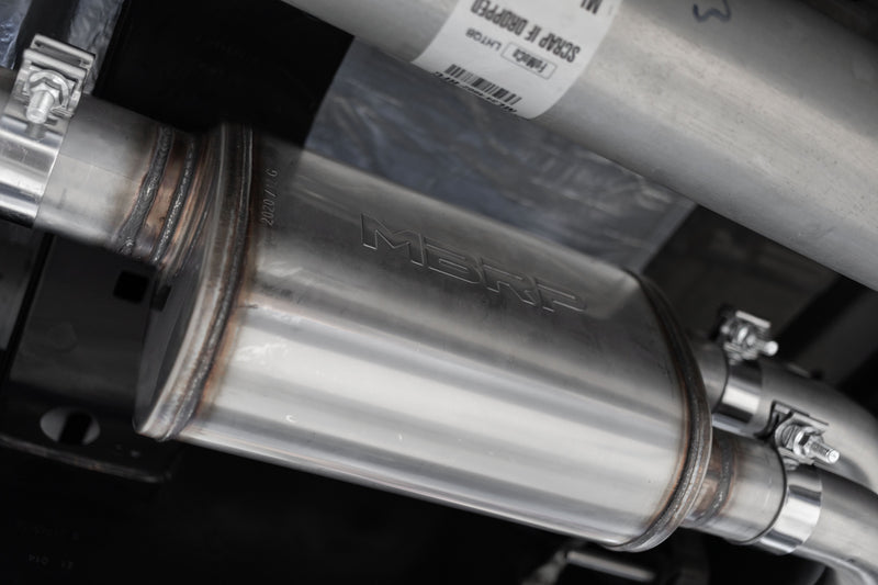 MBRP Armor Pro 3 Inch Cat Back Exhaust 2.5 Inch Pre-Axle Street Profile T304 Stainless | 2021+ Ford F-150