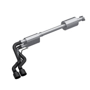 MBRP Armor BLK 3 Inch Cat Back Exhaust 2.5 Inch Dual Pre-Axle Street Profile Black Coated | 2021+ Ford F-150
