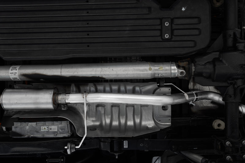 MBRP Armor Pro 3 Inch Resonator Back Exhaust Single Side Exit T304 Stainless | 2021+ Ford F-150 PowerBoost Hybrid 3.5L