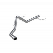 MBRP Armor Lite 3 Inch Resonator Back Exhaust Single Side Exit Aluminized | 2021+ Ford F-150 PowerBoost Hybrid 3.5L