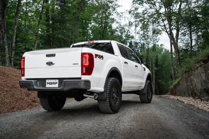MBRP Armor Pro 3 Inch Cat Back Exhaust Single Side Exit T304 Stainless | 2019-2023 Ford Ranger 2.3L EcoBoost