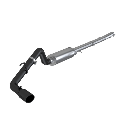 MBRP Armor BLK 3 Inch Cat Back Exhaust Single Side Exit | 2019-2023 Ford Ranger 2.3L EcoBoost