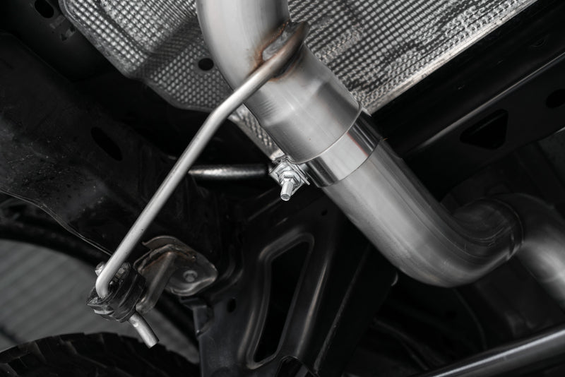 MBRP Armor Pro 3 Inch Cat Back Exhaust Single Rear Exit T304 Stainless | 2021+ Ford Bronco