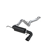 MBRP Armor BLK 3 Inch Cat Back Exhaust Single Rear Exit Black Coated | 2021+ Ford Bronco