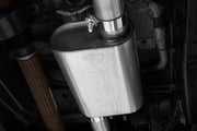 MBRP Armor Pro 3 Inch Cat Back Exhaust Single High Clearance Rear Exit Touring T304 Stainless | 2021+ Ford Bronco 2.3L/2.7L