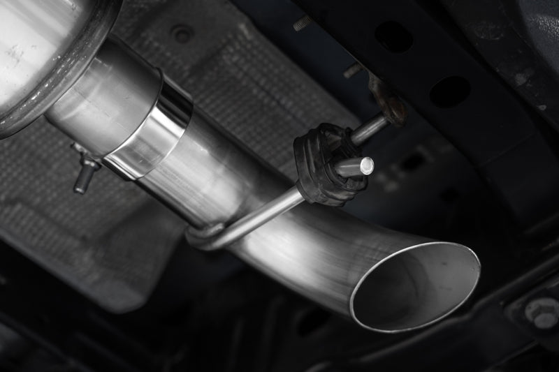 MBRP Armor Pro 3 Inch Cat Back Exhaust Single High Clearance Rear Exit Touring T304 Stainless | 2021+ Ford Bronco 2.3L/2.7L