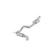 MBRP Armor Lite 3 Inch Cat Back Exhaust Single High Clearance Rear Exit Touring Aluminized | 2021+ Ford Bronco 2.3L/2.7L