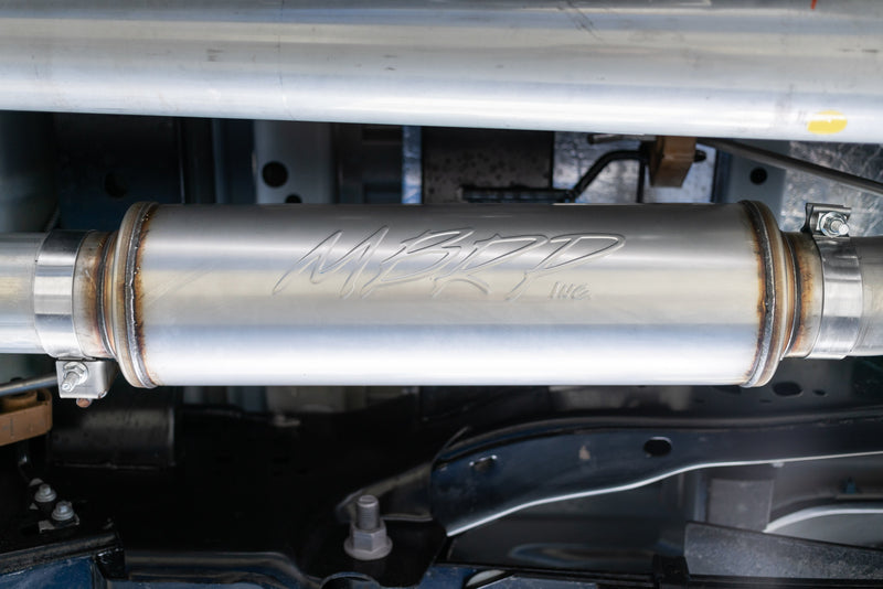 MBRP Armor Lite 4 Inch Resonator Back Exhaust Single Side | 2017+ Ford F-250/F-350