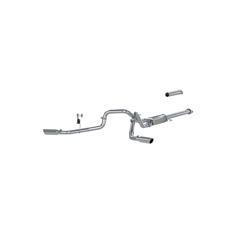 MBRP Armor Lite 2.5 Inch Cat Back Exhaust Dual Side Exit Aluminized | 2015-2020 Ford F-150 2.7L/3.5L EcoBoost