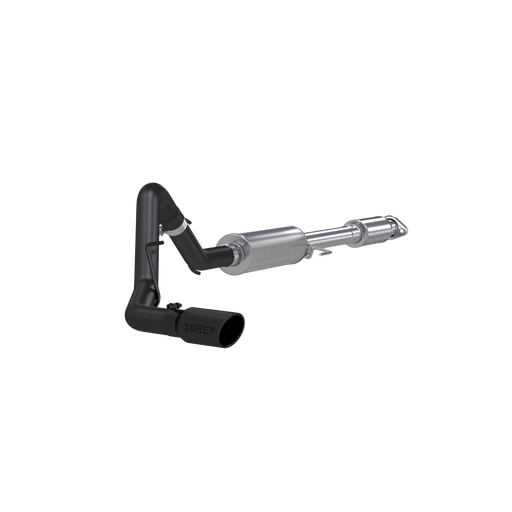 MBRP Armor BLK 3 Inch Cat Back Exhaust Single Side Exit Black Coated | 2015-2020 Ford F-150 5.0L