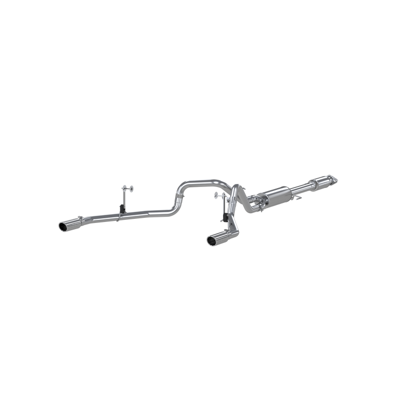 MBRP Armor Plus 2.5 Inch Cat Back Exhaust Dual Rear Exit T409 Stainless | 2015-2020 Ford F-150 5.0L