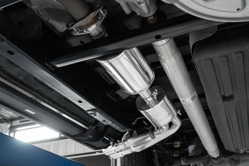 MBRP Armor Lite 3 Inch Cat Back Exhaust Pre-Axle Dual Outlet Aluminized Street Version | 2015-2020 Ford F-150